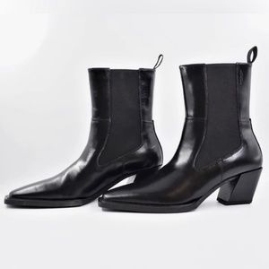 Vagabond Alina Heeled Booties Black